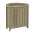 DARK TAUPE SHOE CABINET